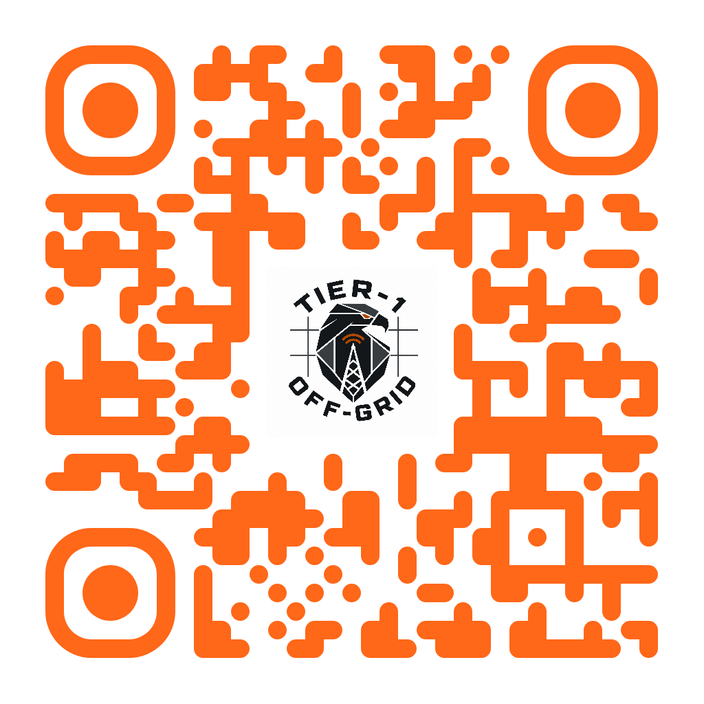 Scan to subscribe to Tier-1 Off-Grid on Substack